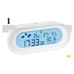 Sveglia JUSTAMINUTE Radiocontrollata White JD9530B