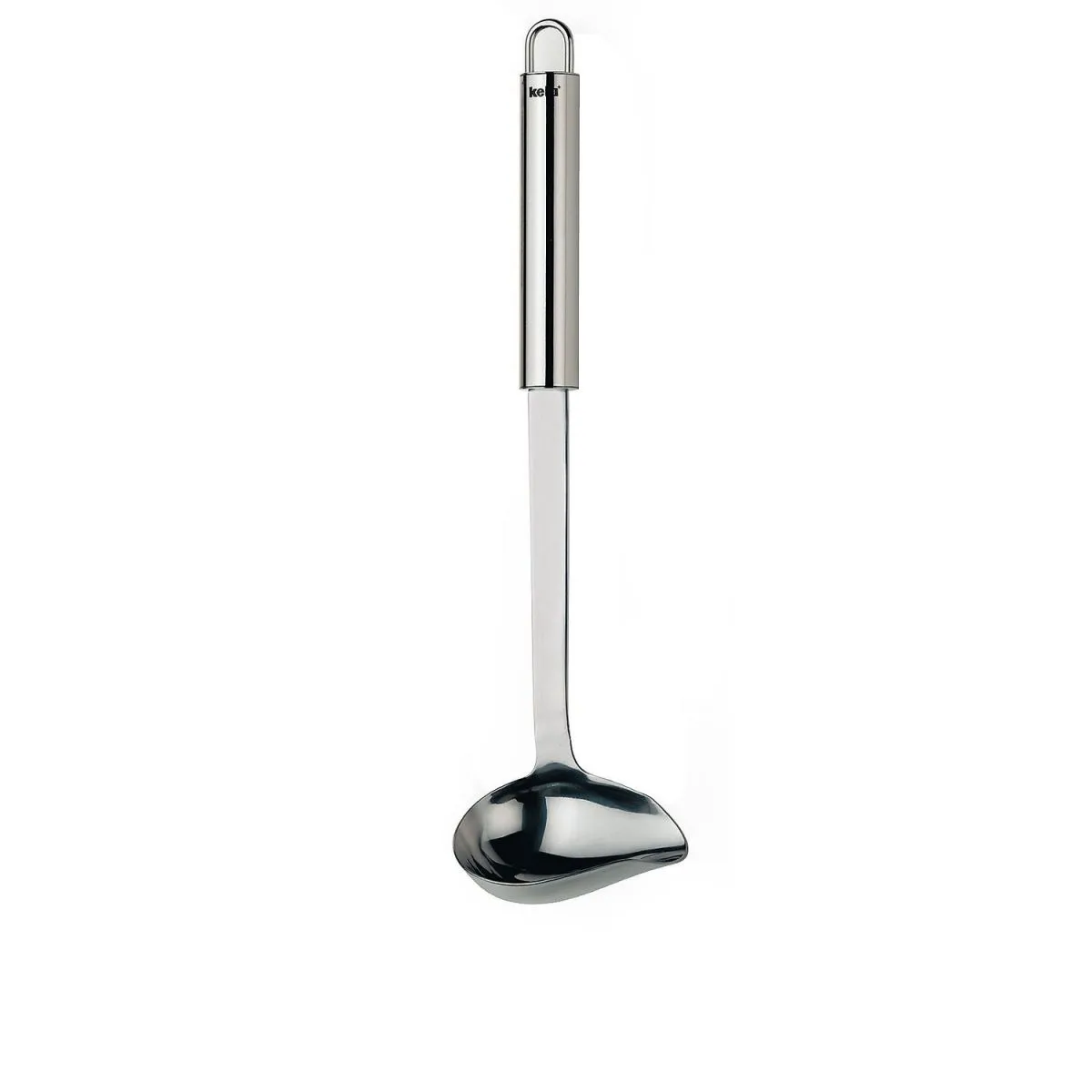 kela Cucchiaio da salsa Rondo in acciaio inox; 27.5 cm (L); argento
