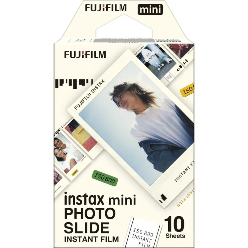Fujifilm Instax Mini Photo Slide Pellicola fotografica istantanea 10 fogli