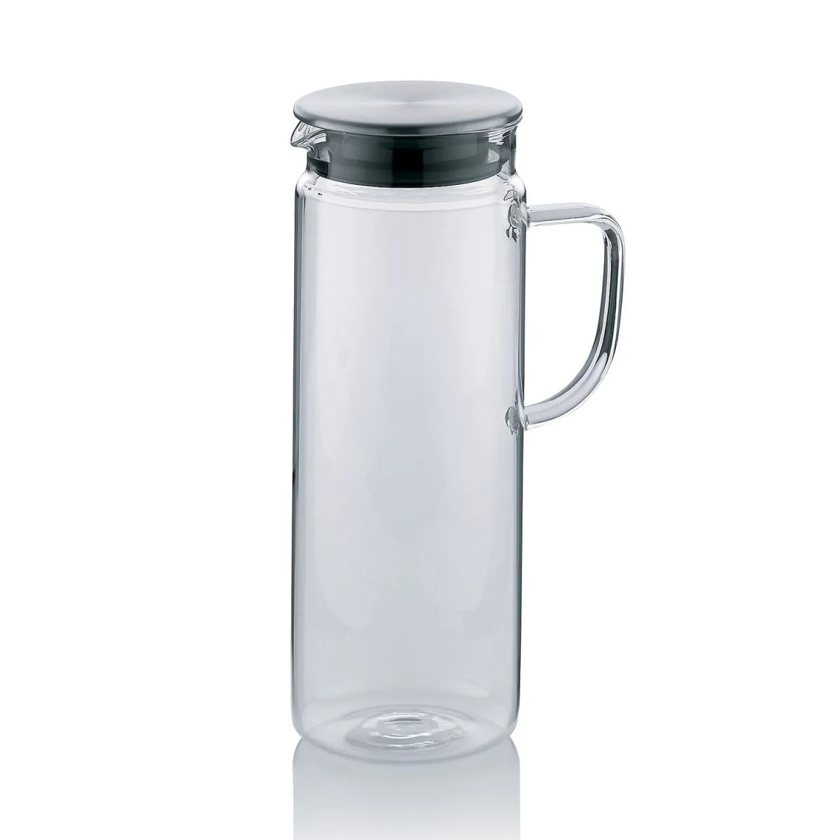 kela Brocca per succhi in vetro ; 1600 ml, 28.5 cm (H); trasparente; 1 l Segno di riempimento
