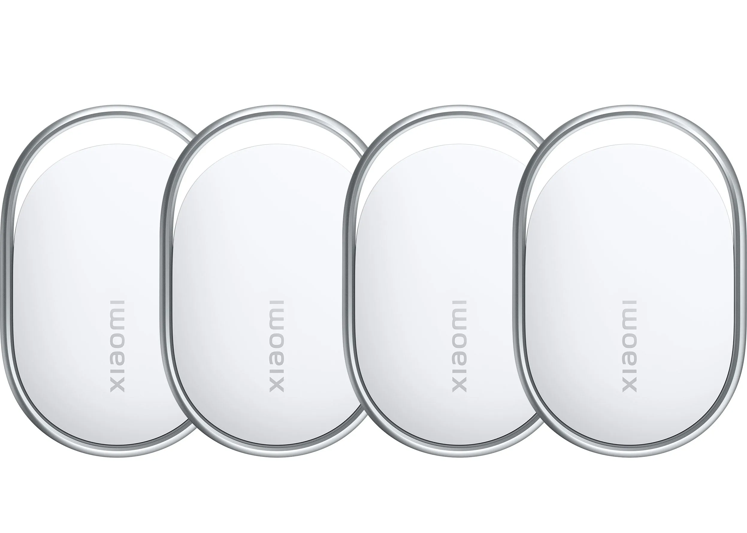Xiaomi Tag per iOS / Android Series, Set 4 Pezzi, Bianco