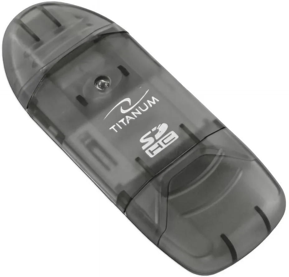 Lettore Schede USB Esperanza Titanum TA101K, SD, Nero