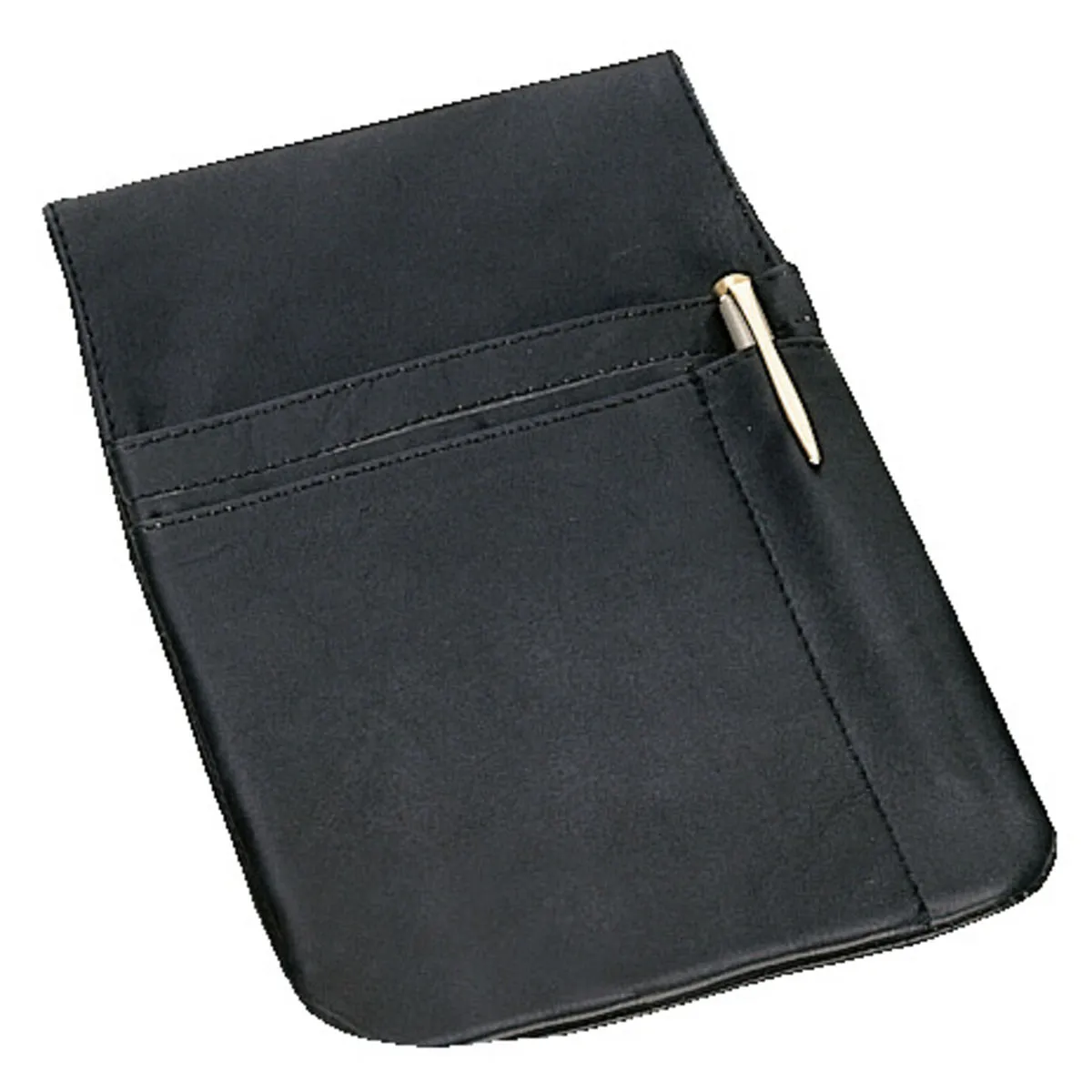 PULSIVA Portaborsello per cameriere; 15x20 cm (LxL); nero; rettangolare