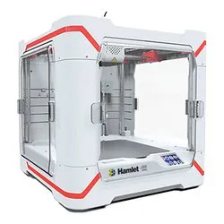 Stampante 3D Educational & Office White e Red HP3DX200E