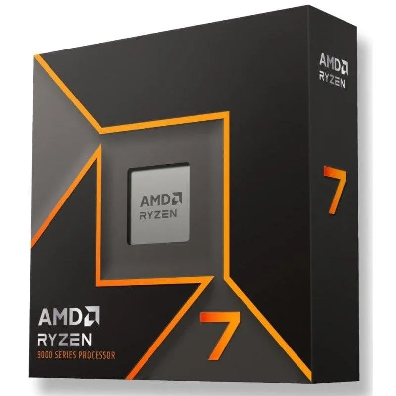 Processore AMD Ryzen 7 9700X 8 Nuclei 3,8 GHz Frequenza base 5,5 GHz Turbo Boxed