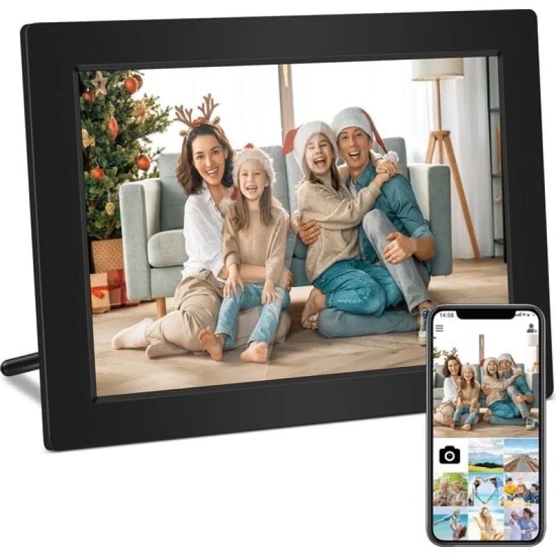 Cornice Digitale Lipa X80 32GB Nero Android Frameo 10 pollici