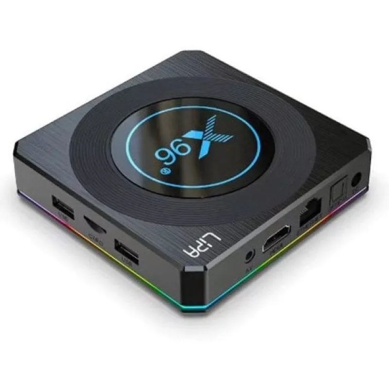 TV Box Lipa X96 X4 64GB Android 11 Quadcore 4GB RAM Nero