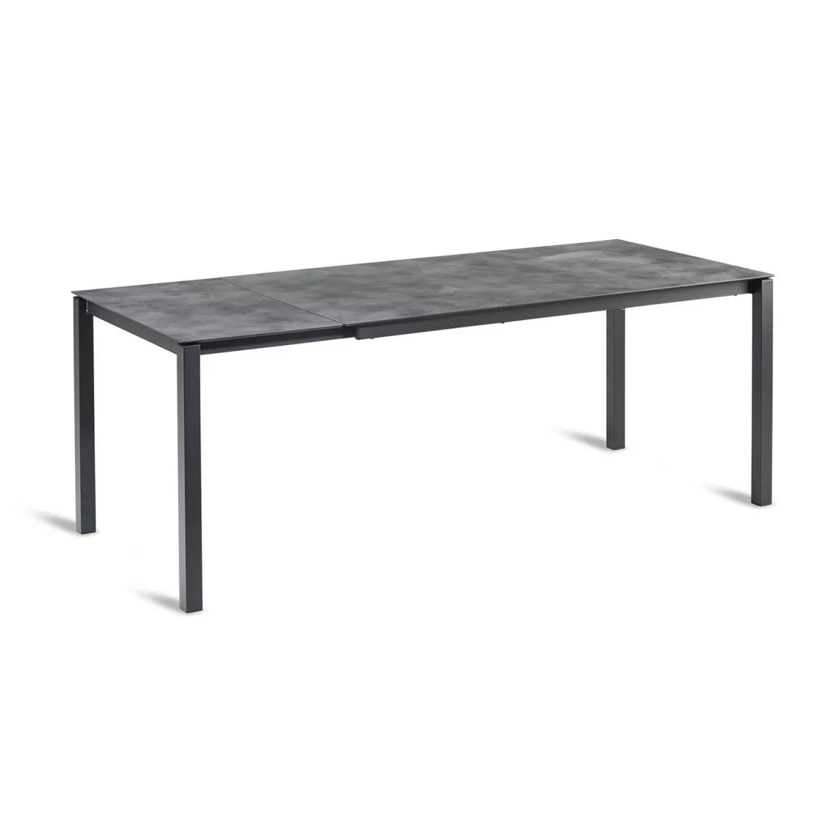 Barths Tavolo allungabile Palazzo 160/210-200x90 cm; 210x75 cm (LxH); antracite