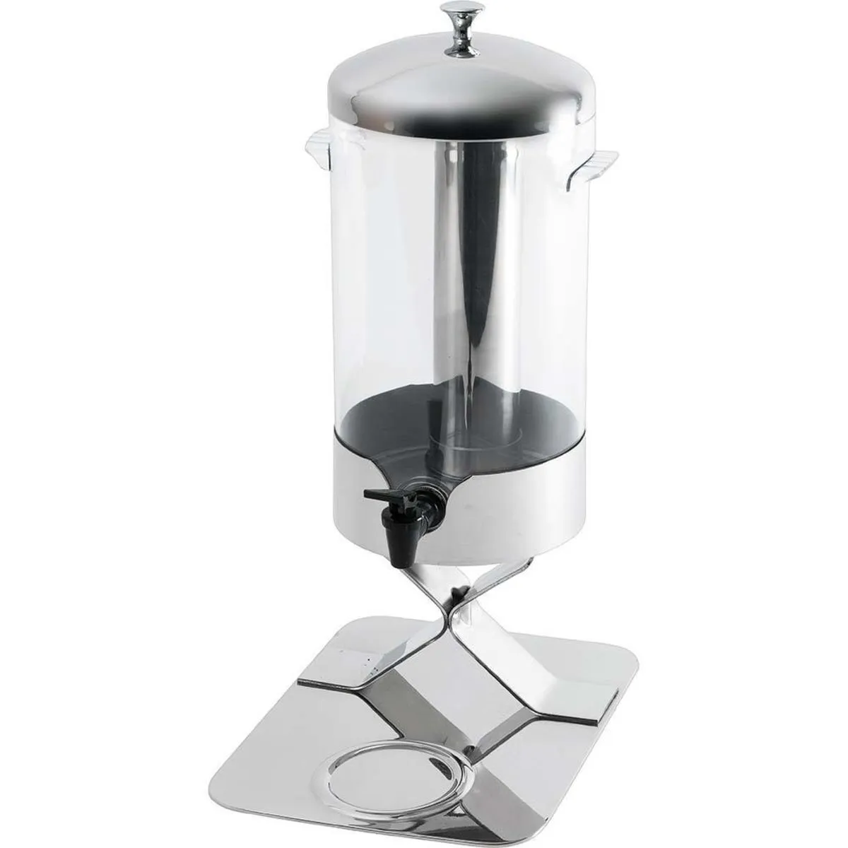 Sunnex Dispenser succhi e bevande buffet, 5 litri; 5 l, 22x51x28 cm (LxHxP); nero/trasparente