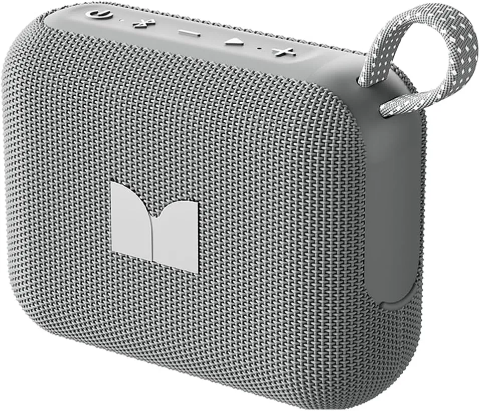 Cassa Portatile Bluetooth Monster Cube 1, 12W, TWS, Impermeabile, Grigio