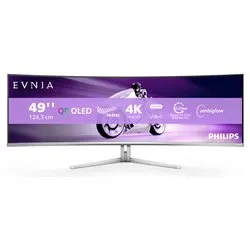Monitor 49" ( OLED 5120x1440 DQHD 144Hz ) EVNIA 8000 Curvo White 49M2C8900L 00