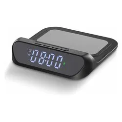 Caricabatterie SMART CLOCK WIRELESS Black 15W WIRELESSCLOCK2K