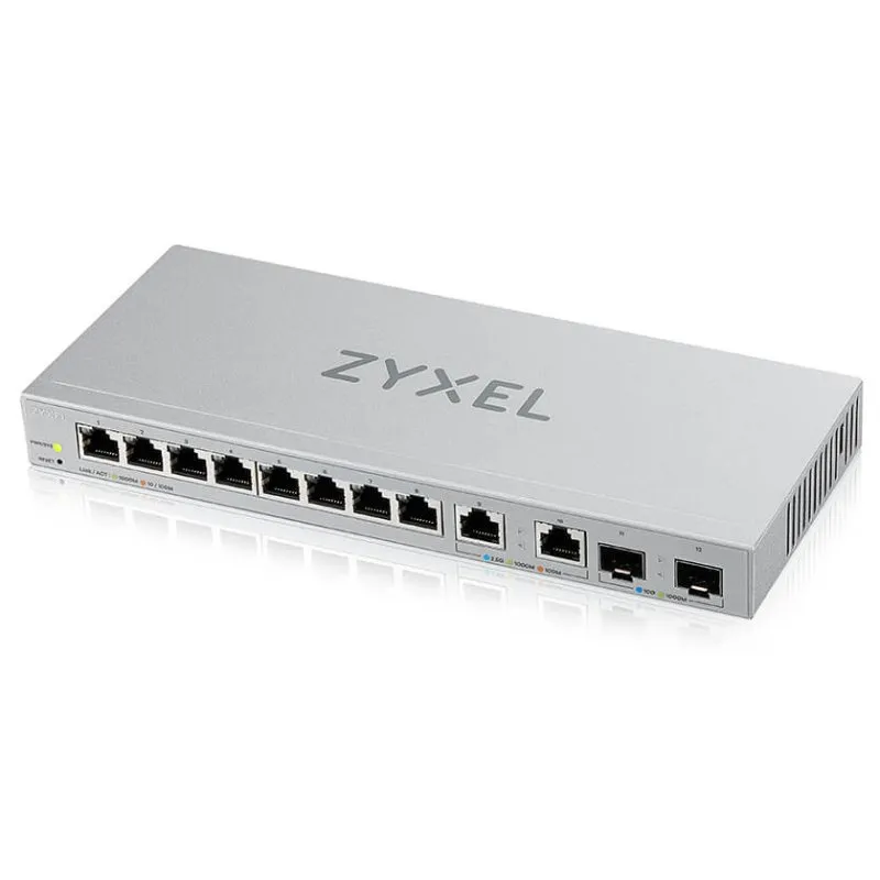 Zyxel XGS1210-12-ZZ0102F switch di rete Gestito Gigabit Ethernet (10/100/1000) Grigio