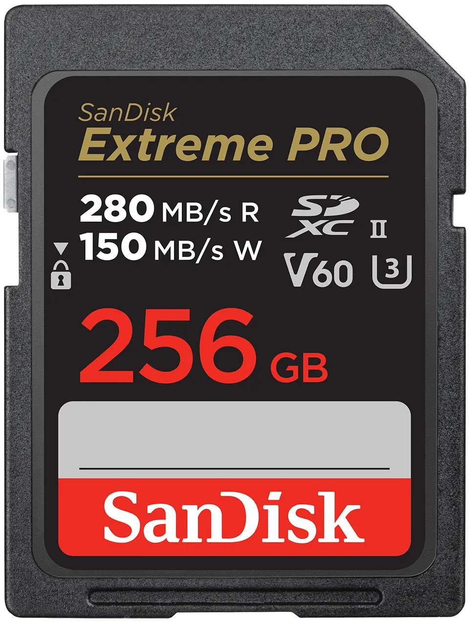 Scheda di memoria SDXC SanDisk Extreme Pro, 256Gb, Classe 10 / UHS-2 U3 SDSDXEP-256G-GN4IN