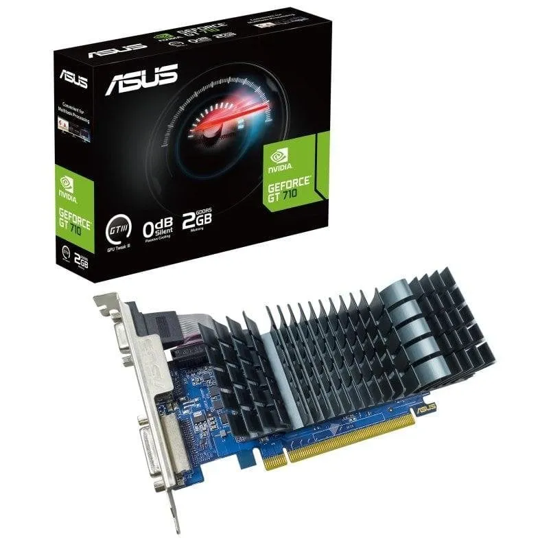 Scheda Grafica ASUS GeForce GT 710 SL EVO BRK 2GB GDDR5
