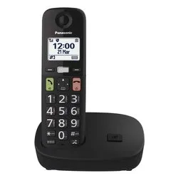 Cordless Singolo (Ricaricabile) Black KX TGU110EXB
