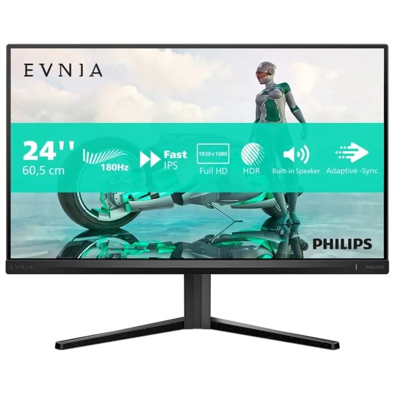 Philips Evnia 24M2N3200S/00 23,8" LED IPS veloce FullHD 180Hz 1ms FreeSync Premium