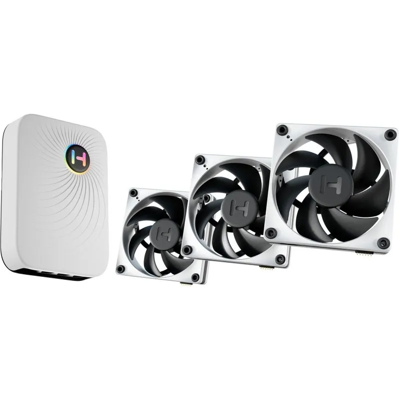 Ventilatore Box Aggiuntivo 12x12 Hyte Fp12 Pack 3 Np50 Fan-hyte-fp12-bw-3np