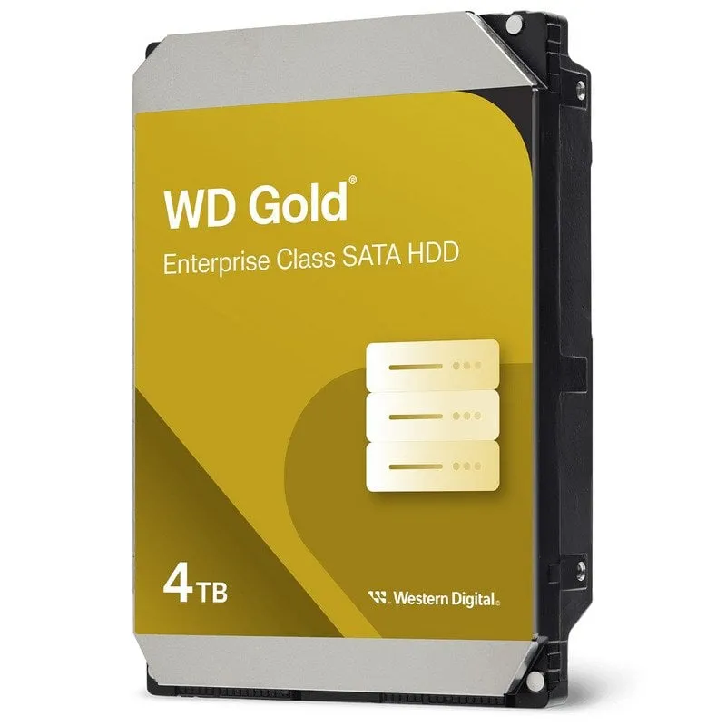 Western Digital Gold WD4004FRYZ disco rigido interno 3.5" 4 TB Serial ATA III