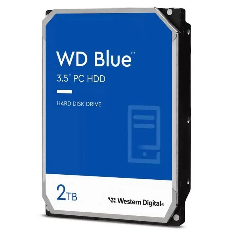 Western Digital Blue WD20EARZ disco rigido interno 3.5" 2 TB Serial ATA III
