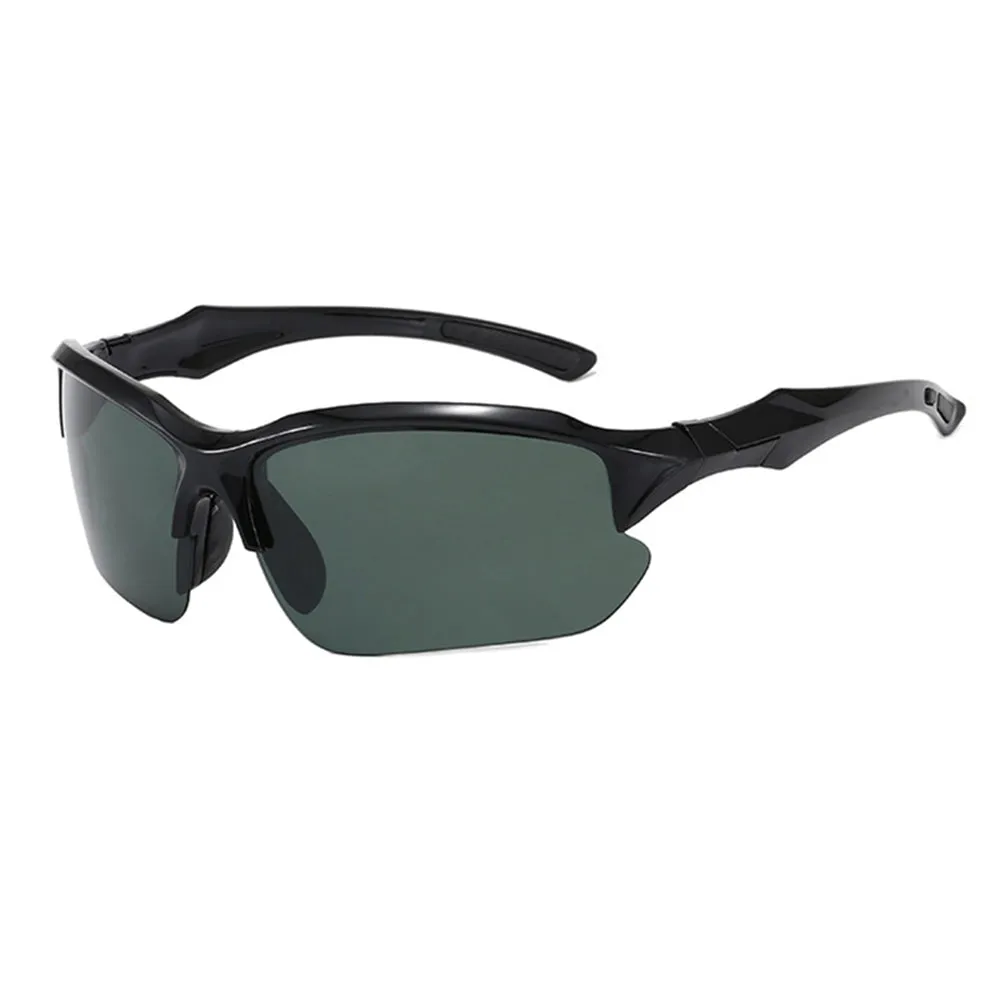 Occhiali da Ciclismo Unisex Techsuit 9301, Protezione UV, Neri