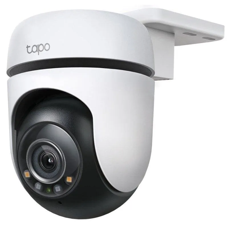 Videocamere di sorveglianza TP-Link Tapo TC41 2K Visione Notturna Interno ed Esterno Rilevamento IA Audio Bidirezionale Controllo Vocale
