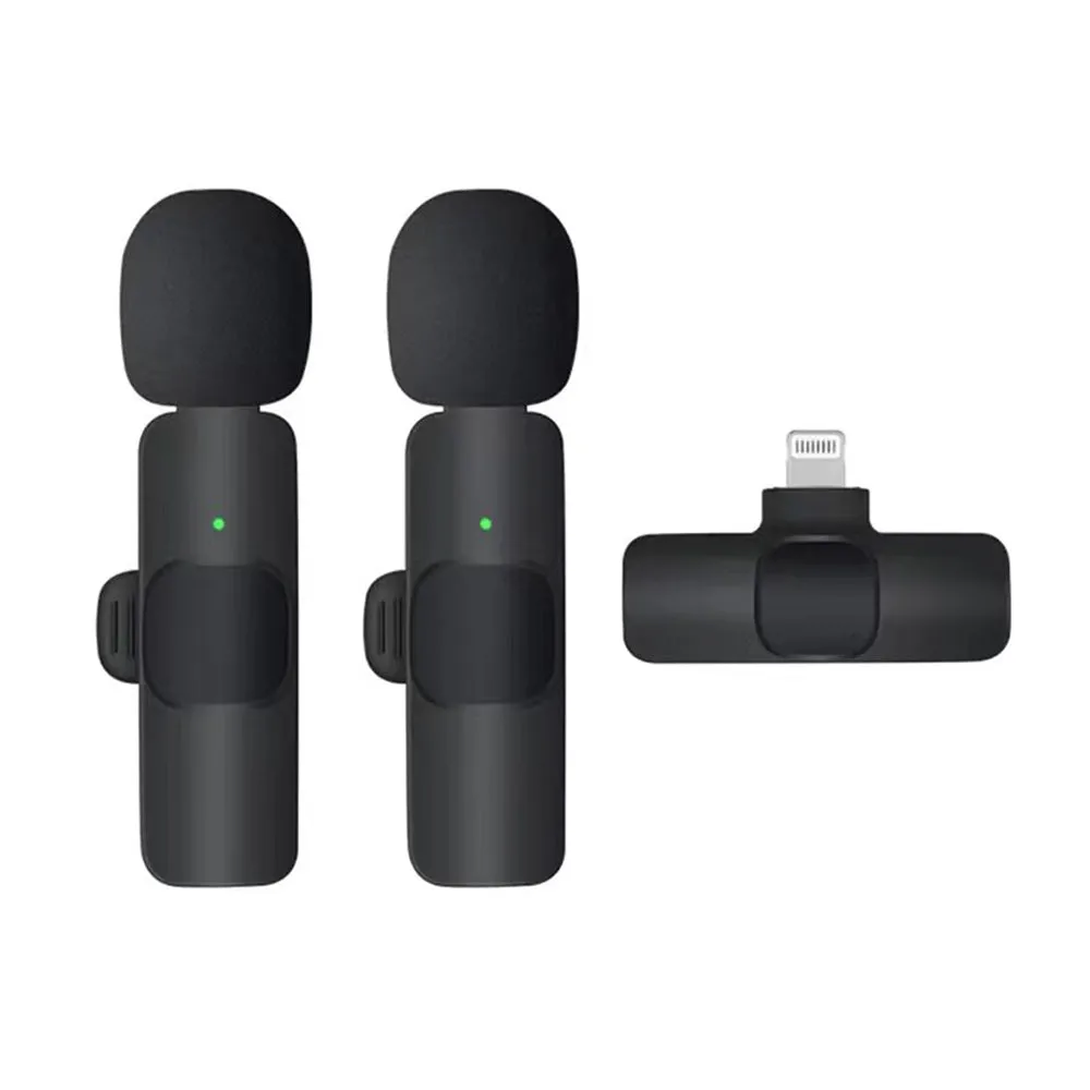 Lavalier Techsuit LW1, Lightning, Set 2 pezzi, Nero