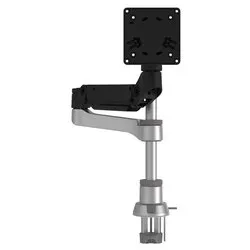 Supporto monitor TV scrivania ( 9 Kg ) VESA 100 x 100 CAPARO Single Silver e Black RGOVLCA4SI