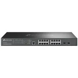 Switch di rete 18 porte OMADA Multi Managed L2+ PoE+ Black SG3218XP M2 2,5GBASE-T|10GBASE-T