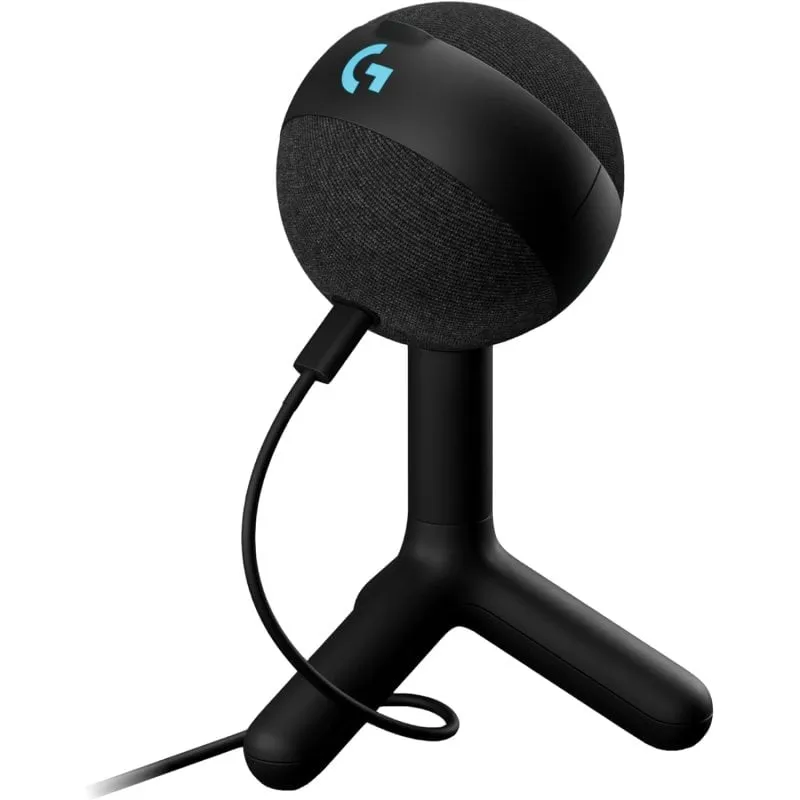 Microfono da gioco a condensatore USB Logitech G Yeti Orb LIGHTSYNC RGB nero