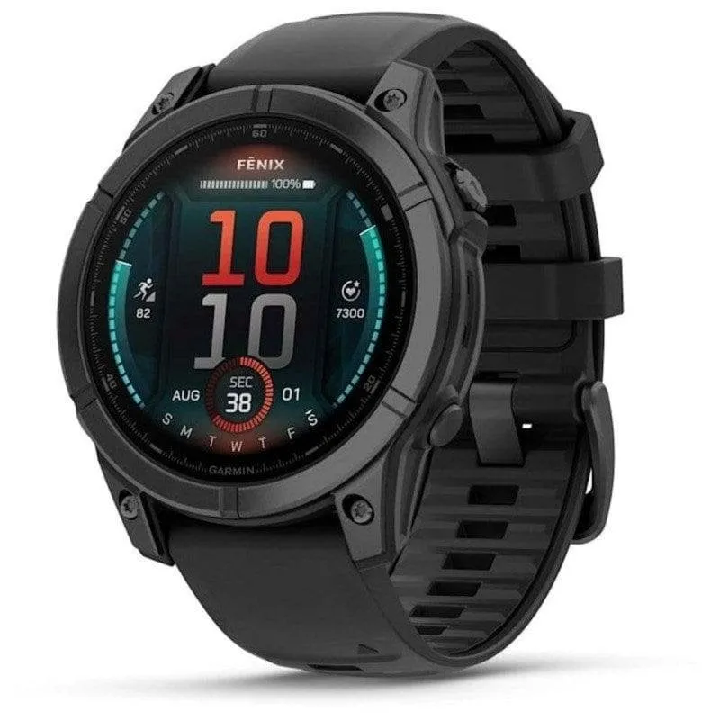 Garmin Fēnix E Bluetooth GPS NFC 47mm AMOLED Nero Resistenza Acqua 10ATM SpO2