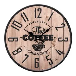 Orologio da parete (33cm) The Cofee Shop JUSTAMINUTE Multicolor 21568