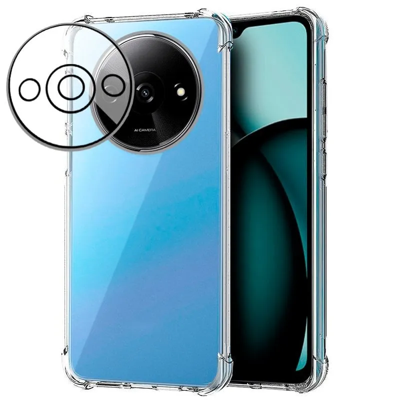 Pellicola protettiva in vetro temperato per fotocamera per Xiaomi Redmi A3