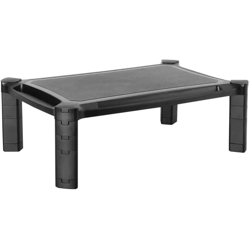 Supporto rialzato AISENS XL per monitor/laptop, nero