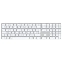 Tastiera computer MAGIC KEYBOARD Touch ID Silver e White MXK73T A