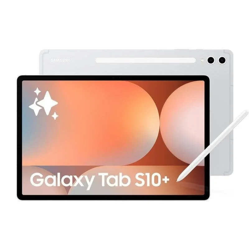 Tablet Samsung Galaxy Tab S10 Plus WiFi 12,4" 12GB Argento 256GB Penna Stylus Display AMOLED