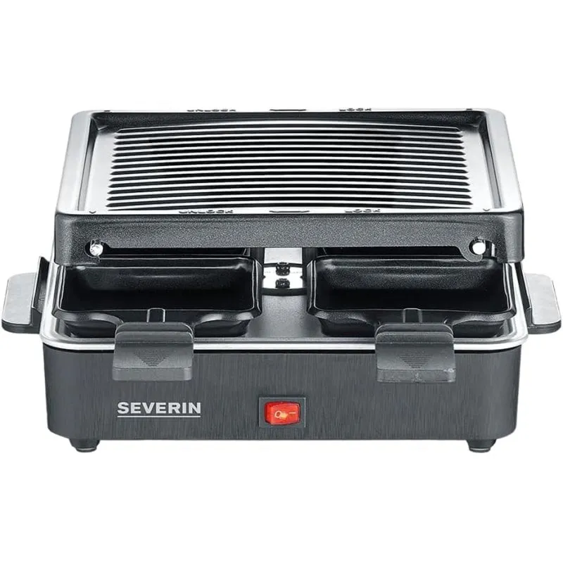 Mini griglia per raclette Severin Rg 2370 Nero 600 W