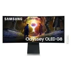 Monitor 34" ( OLED 3440x1440 UWQHD 175Hz ) ODYSSEY OLED G8 Curvo Silver LS34DG850SUXEN