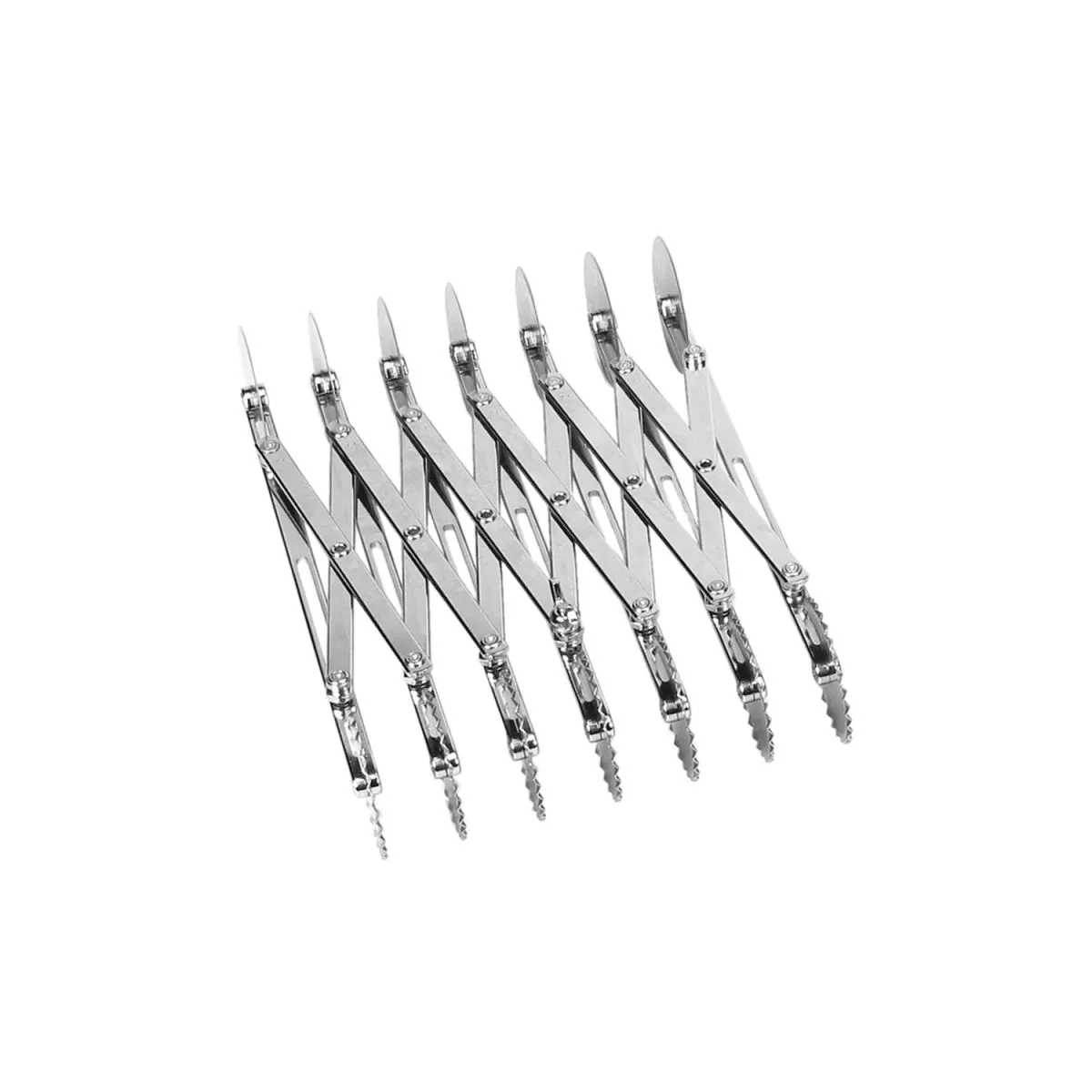 Schneider Tagliapasta con 7 rotelle liscie e seghettate; acciaio inox