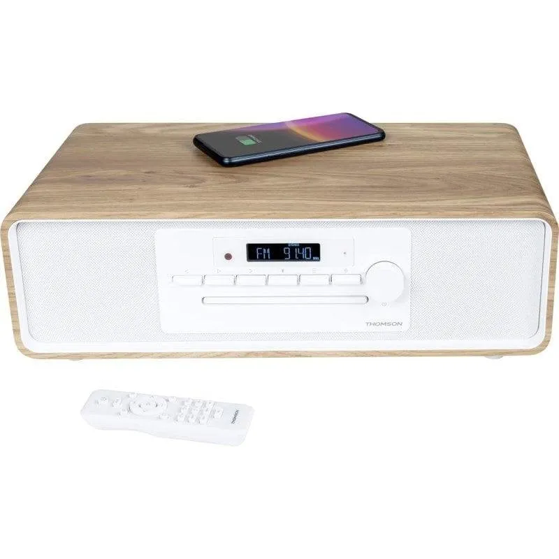 Micro Sistema Thomson MIC301IBT 10W RMS Bluetooth 5.0 Ricarica Wireless