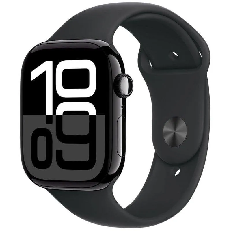 Apple Watch Series 10 GPS 46mm OLED Nero S/M Resistente Acqua 50m IP6X Monitor Frequenza Cardiaca
