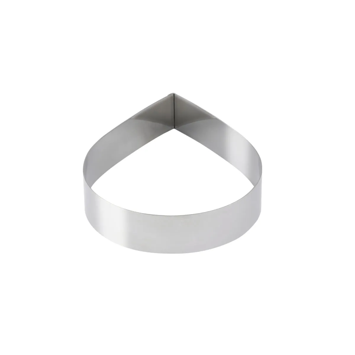 Schneider Anello per dolci a goccia; 18x5 cm (LxH); acciaio inox