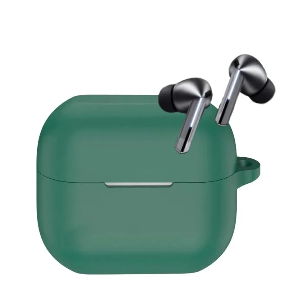 Custodia Techsuit Silicone per Samsung Galaxy Buds3 FE / Buds3 Pro / Buds3, Verde