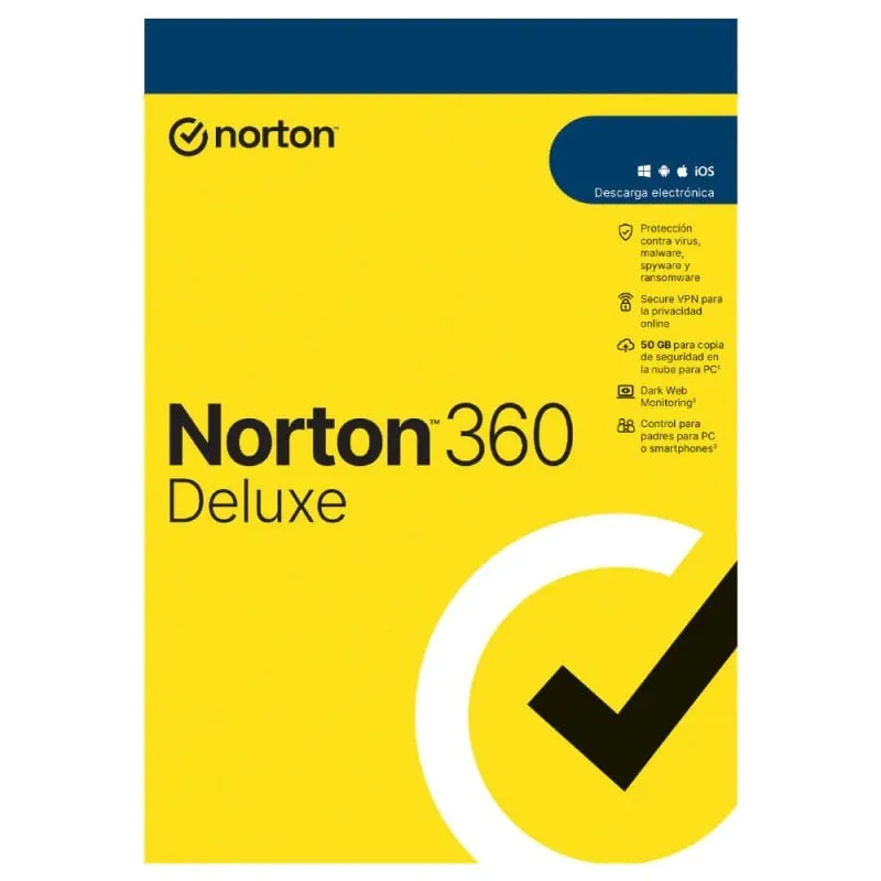 Norton 360 Deluxe 2024 10 dispositivi 2 anni Download digitale per PC/Mac/Android/iOS