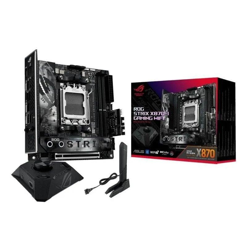 Scheda madre ASUS ROG Strix X870-I Gaming X870 AM5 DDR5 Mini ITX WiFi 7 USB4