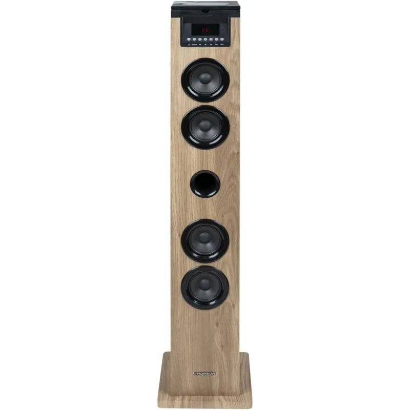 Thomson DS122CD Torre audio Bluetooth con lettore CD 60 W in legno