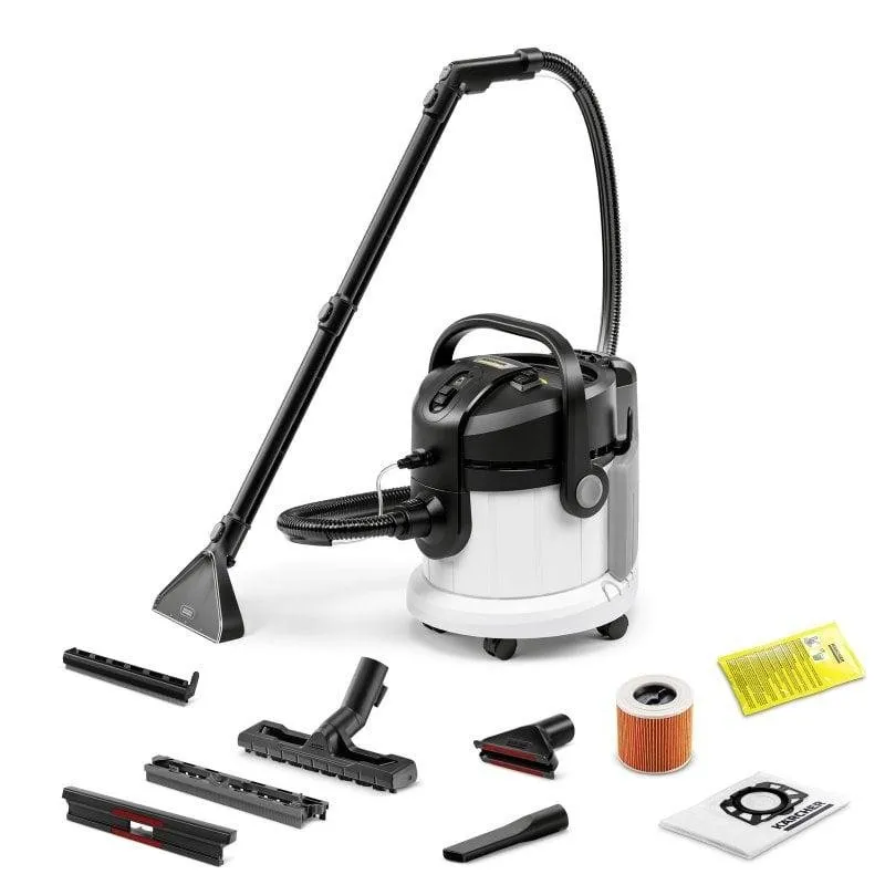 Aspirapolvere Lavatapetti Karcher SE 4 1000W 4L Secco e Umido Allergie Tappezzeria
