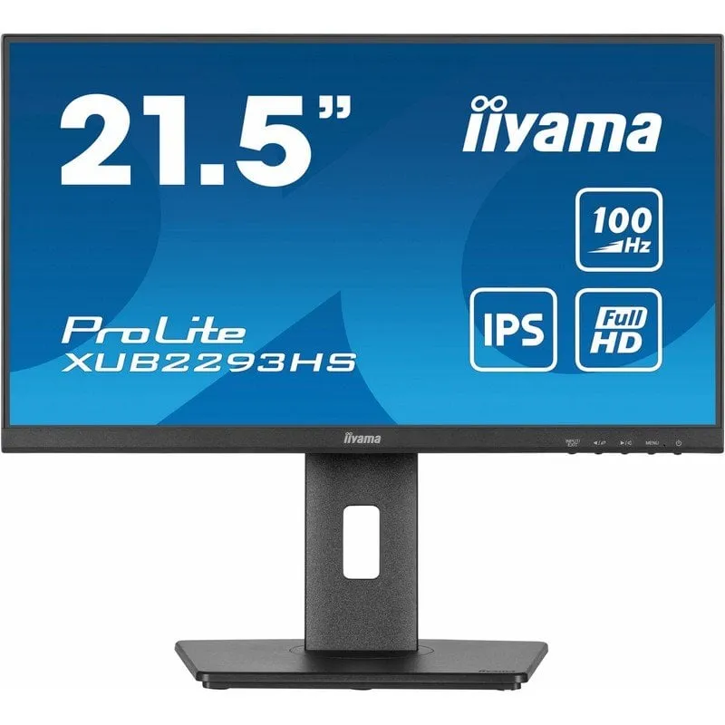 iiyama ProLite XUB2293HS-B6 21,5" IPS FullHD 100Hz Altoparlanti Altezza Regolabile