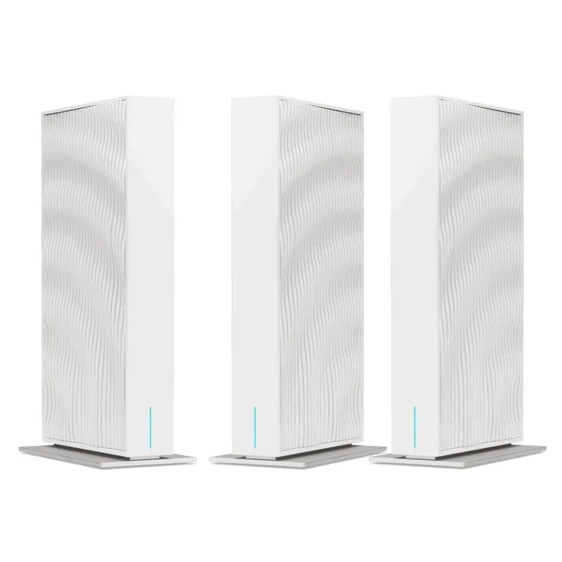 Sistema mesh WiFi 7 dual-band Acer Wave 7 BE6400 in confezione tripla