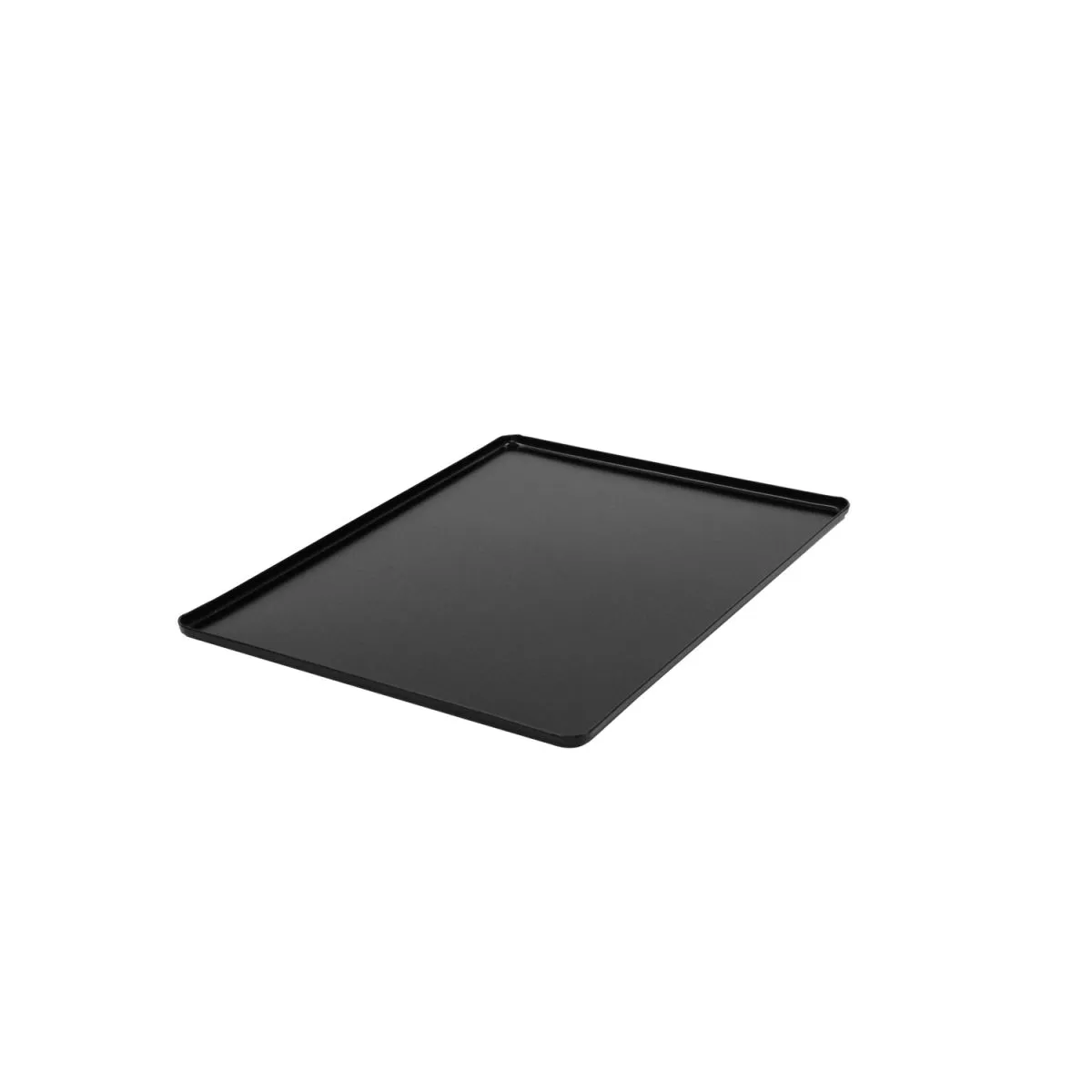 Schneider Vassoio rettangolare in alluminio; 40x30x1 cm (LxLxH); nero; rettangolare